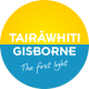 Logo: Tairāwhiti Gisborne - the first light