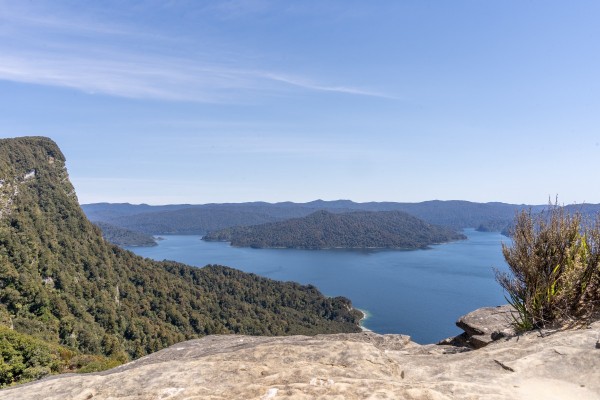 Panekire Hut, Waikaremoana, from Onepoto